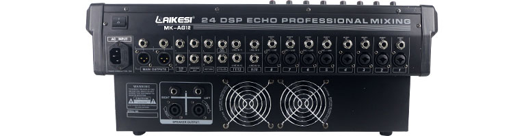 Amplificador mezclador de sonido ampmixer más vendido para sistema de audio profesional