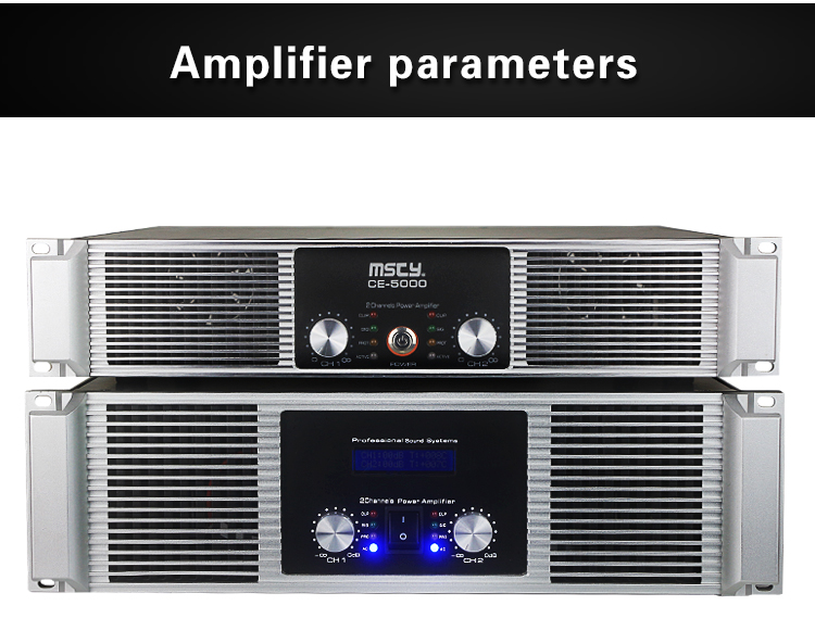 Alta Potencia Professional Amplificador de poder 8ohmios