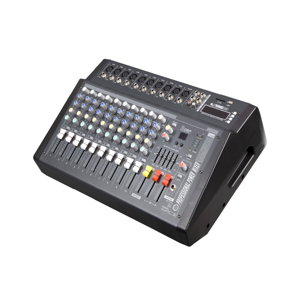 Mezclador de potencia de 8 CANALES Serie CMX802