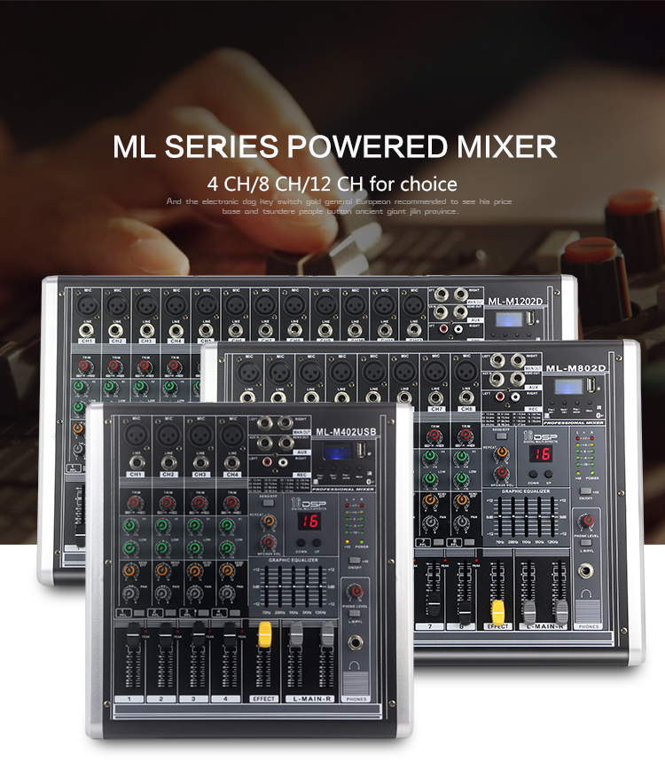 2018 LAIKESI AUDIO Mini Mixer Audio Mini Mixer Audio Mixer مع MP3