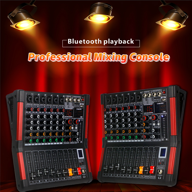 Consola digital mezcladora de audio profesional con 16DSP